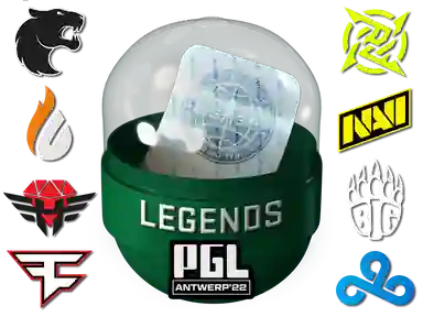 Antwerp 2022 Legends Sticker Capsule