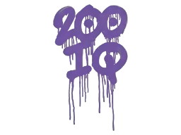Sealed Graffiti | 200 IQ (Monster Purple)