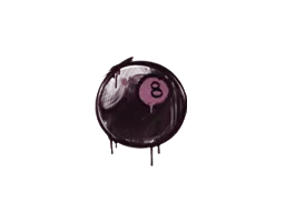 Sealed Graffiti | 8-Ball (Princess Pink)