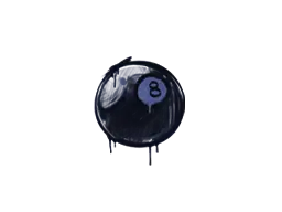 Sealed Graffiti | 8-Ball (SWAT Blue)