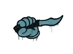 Sealed Graffiti | Backstab (Wire Blue)