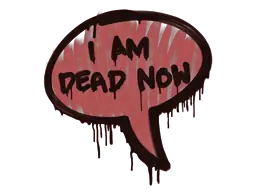 Sealed Graffiti | Dead Now (Blood Red)