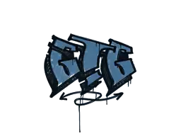 Sealed Graffiti | GTG (Monarch Blue)