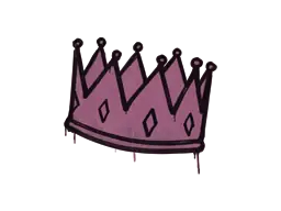 Sealed Graffiti | King Me (Princess Pink)
