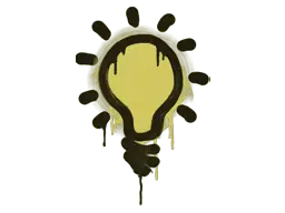 Sealed Graffiti | Lightbulb (Tracer Yellow)