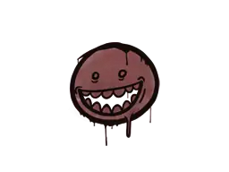 Sealed Graffiti | Mr. Teeth (Brick Red)