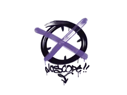 Sealed Graffiti | Noscope (Monster Purple)