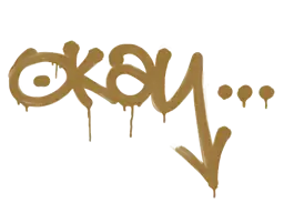 Sealed Graffiti | Okay (Desert Amber)