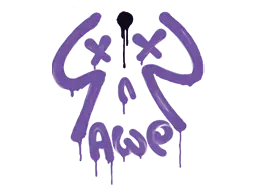 Sealed Graffiti | Recoil AWP (Monster Purple)