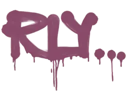 Sealed Graffiti | Rly (Princess Pink)