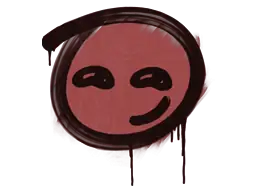 Sealed Graffiti | Smirk (Blood Red)