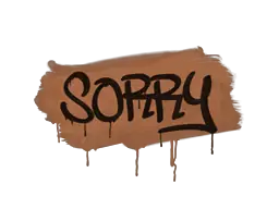 Sealed Graffiti | Sorry (Tiger Orange)