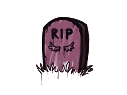 Sealed Graffiti | Tombstone (Princess Pink)