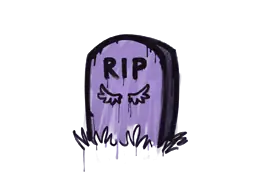 Sealed Graffiti | Tombstone (Violent Violet)