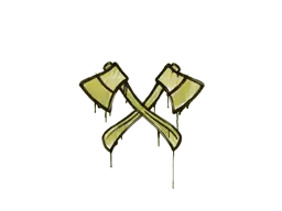 Sealed Graffiti | X-Axes (Tracer Yellow)