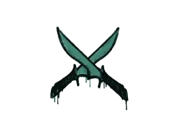 Sealed Graffiti | X-Knives (Frog Green)