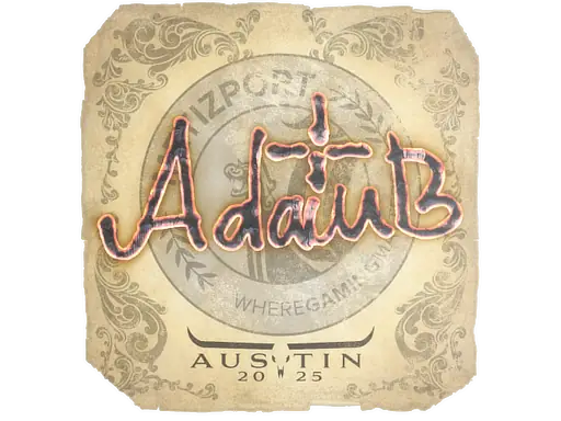 Sticker | adamb | Austin 2025