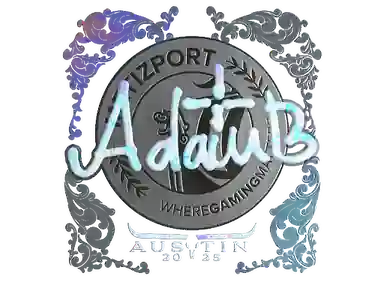 Sticker | adamb (Holo) | Austin 2025