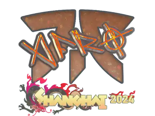 Sticker | afro (Glitter) | Shanghai 2024