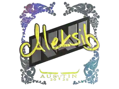 Sticker | Aleksib (Holo) | Austin 2025
