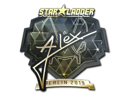 Sticker | ALEX (Gold) | Berlin 2019