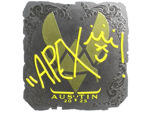 Sticker | apEX (Foil) | Austin 2025