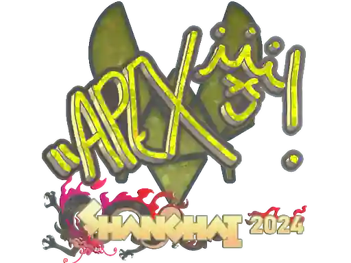 Sticker | apEX (Glitter) | Shanghai 2024