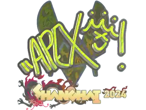 Sticker | apEX (Holo) | Shanghai 2024