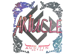 Sticker | Ariucle (Holo) | Austin 2025