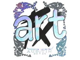 Sticker | arT (Holo) | Austin 2025