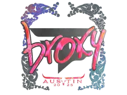 Sticker | broky (Holo) | Austin 2025