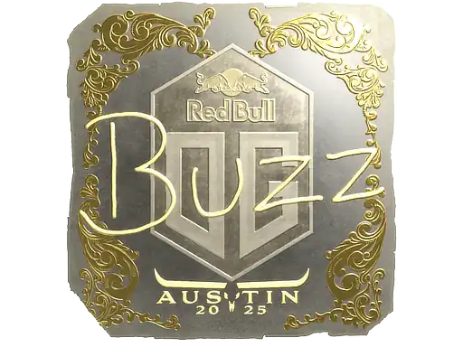Sticker | Buzz (Gold) | Austin 2025
