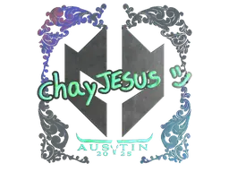 Sticker | chayJESUS (Holo) | Austin 2025