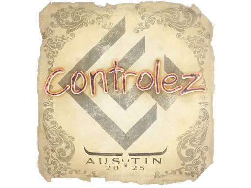 Sticker | controlez | Austin 2025