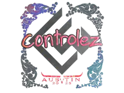 Sticker | controlez (Holo) | Austin 2025