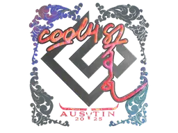 Sticker | cool4st (Holo) | Austin 2025