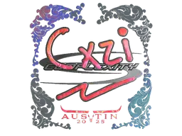 Sticker | Cxzi (Holo) | Austin 2025