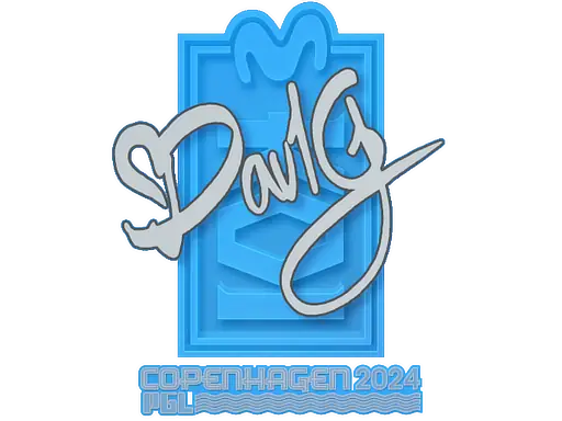 Sticker | dav1g | Copenhagen 2024