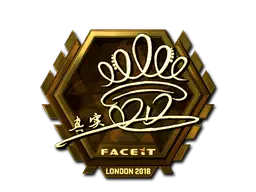 Sticker | DD (Gold) | London 2018
