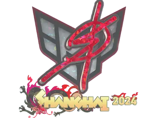 Sticker | degster (Glitter) | Shanghai 2024