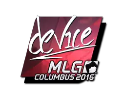 Sticker | device (Foil) | MLG Columbus 2016