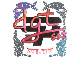 Sticker | dgt (Holo) | Austin 2025