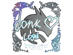Sticker | donk (Holo) | Austin 2025