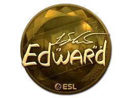 Sticker | Edward (Gold) | Katowice 2019