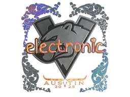 Sticker | electronic (Holo) | Austin 2025