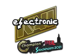 Sticker | electroNic | Stockholm 2021