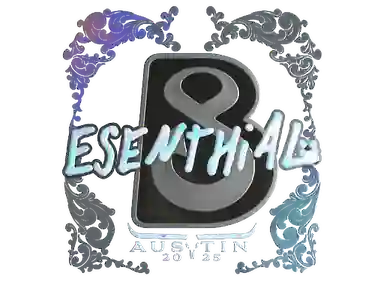 Sticker | esenthial (Holo) | Austin 2025