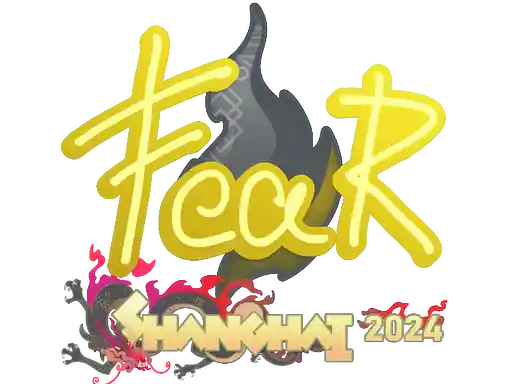 Sticker | fEAR | Shanghai 2024