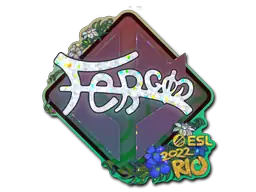 Sticker | fer (Glitter) | Rio 2022