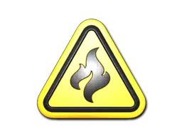 Sticker | Flammable (Foil)